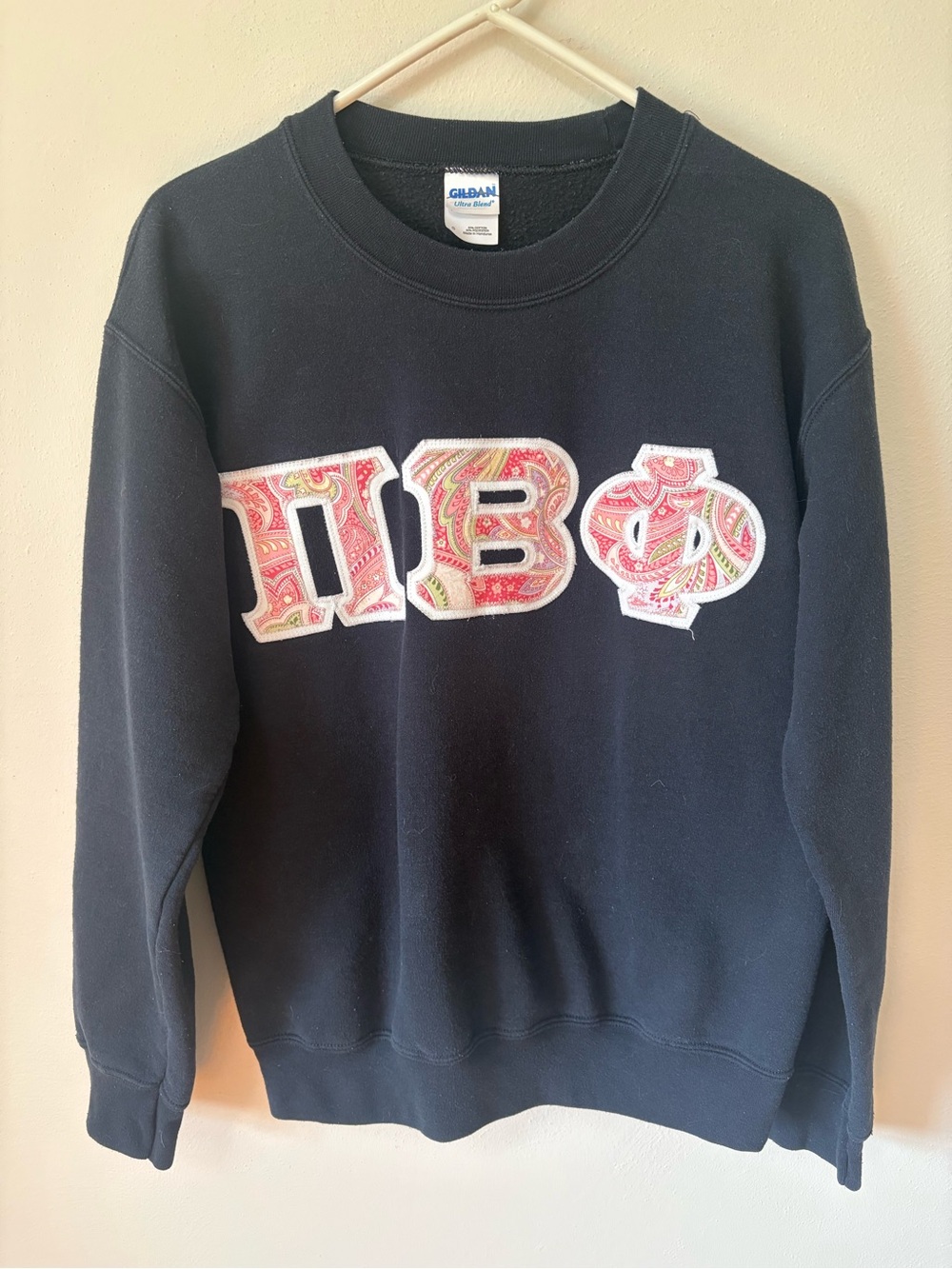 Y2K Pi Beta Phi Sweatshirt Paisley Vera